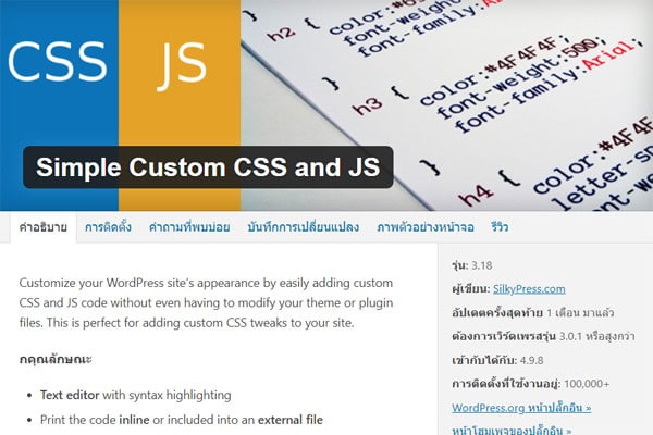 simple-custom-css-js